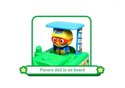 Pororo Build Heavy Equipment ROLLER Friction Gear Toy Car