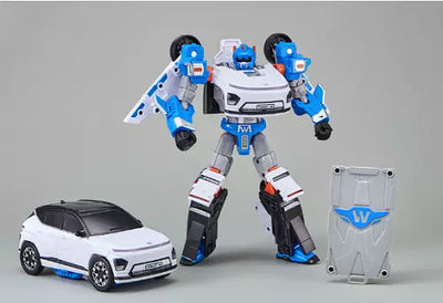 2024 New Tobot W Transformer Robot Hyundai KONA Electric LED Light Action Figure