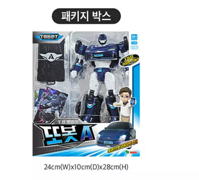 Tobot A Transformer Robot Hyundai Ioniq 6 LED Light Action Figure 2024 New