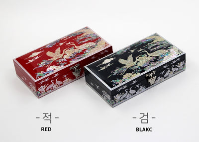Korean Traditional Korean Mother of Pearl Songhak 1-tier Preliminary Jewelry Box