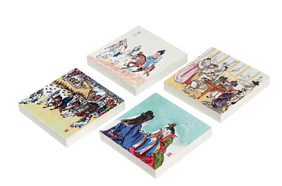 Korean Folk Style Magnet 4P Set