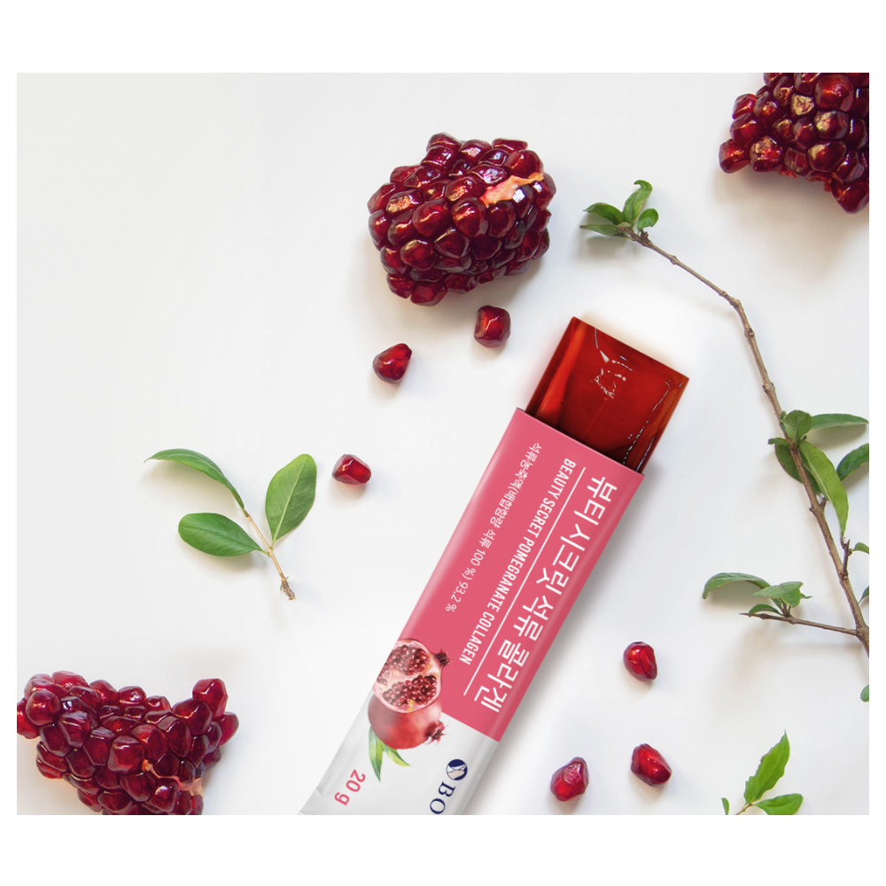 BOTO Beauty Secret Pomegranate Collagen Jelly Stick 15sticks