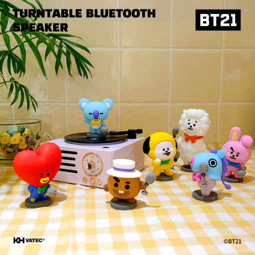 BT21 Tata top turnable bluetooth speaker