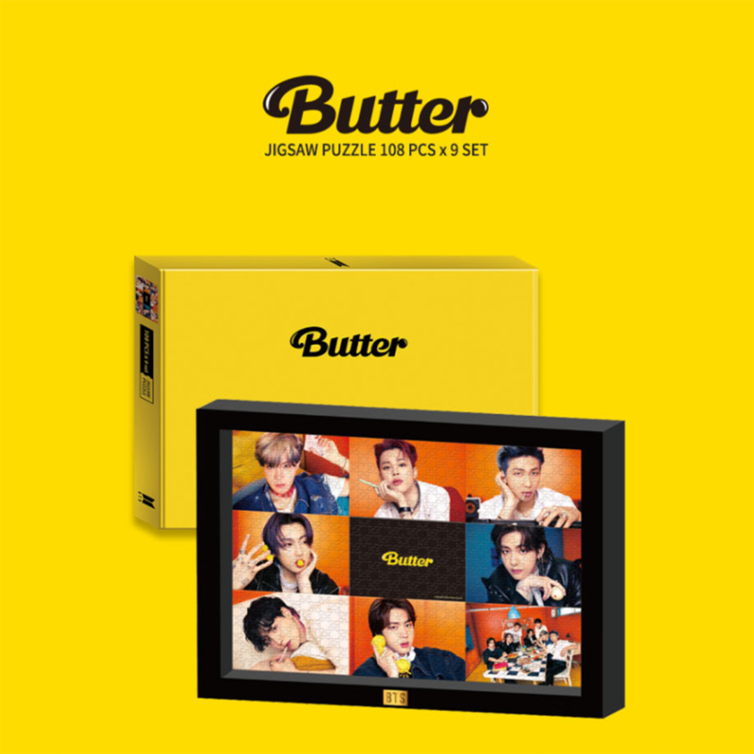 BTS Butter Jigsaw Puzzle 108pcs 9set
