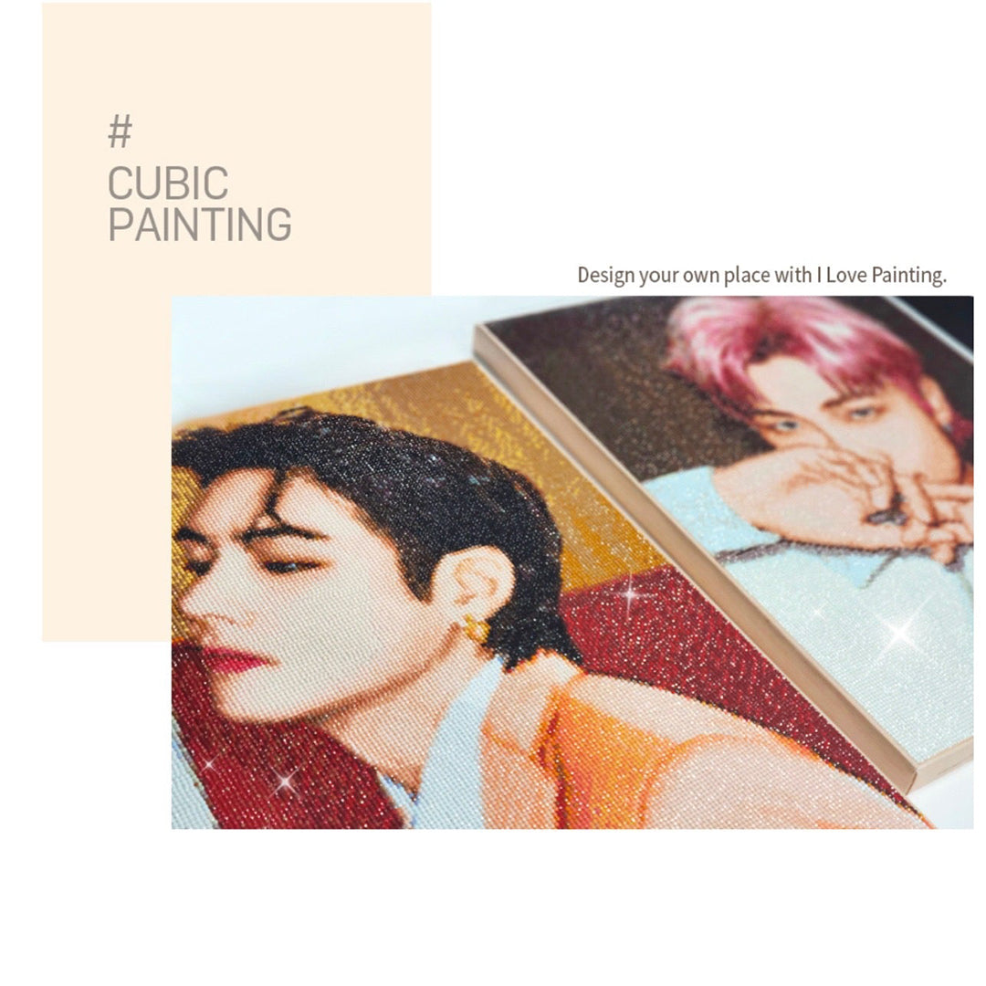BTS Cubic Diamond Painting 6 Butter | KPOP, KDRAMA, HANDMADE