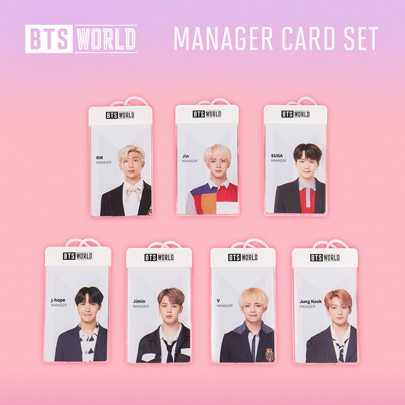 BTS World Manager Card