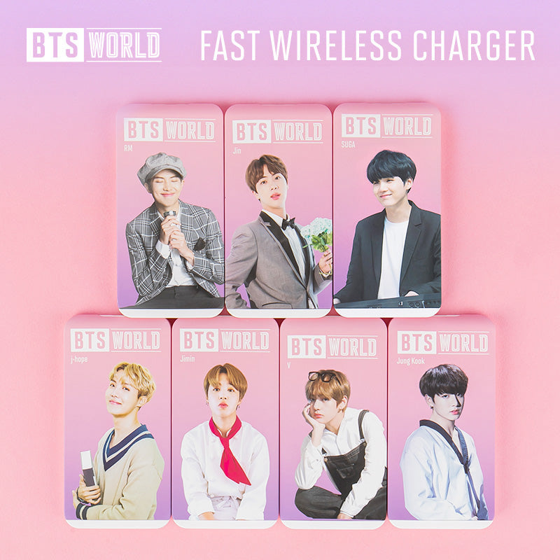 BTS World High-Speed Wireless Charging Cradle