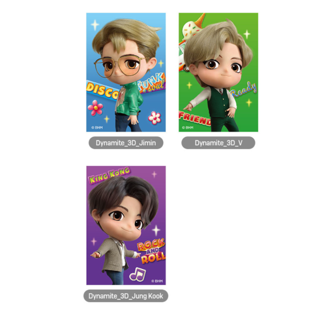 BTS Tinytan DIY Cubic Painting Dynamite 3D Series | KPOP, KDRAMA