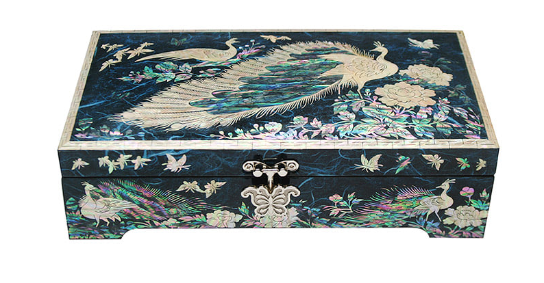 Mother Of Pearl Jewelry Box 3 Color