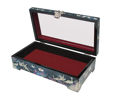 Mother Of Pearl First Tier Jewelry Box Songhak New Korea Goods Traditional Home