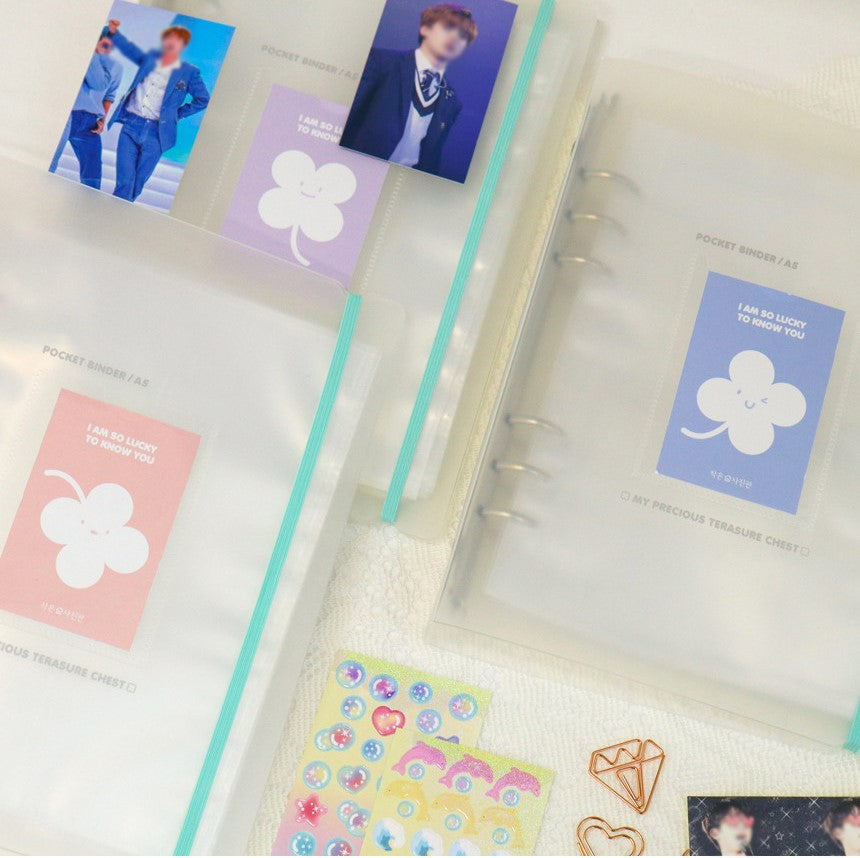 K-POP Photocard A5 Pocket Mint Binder + Pocket Set(Double-Sided)