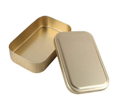 Korean Traditional Gold Aluminum Designed Lunch Box