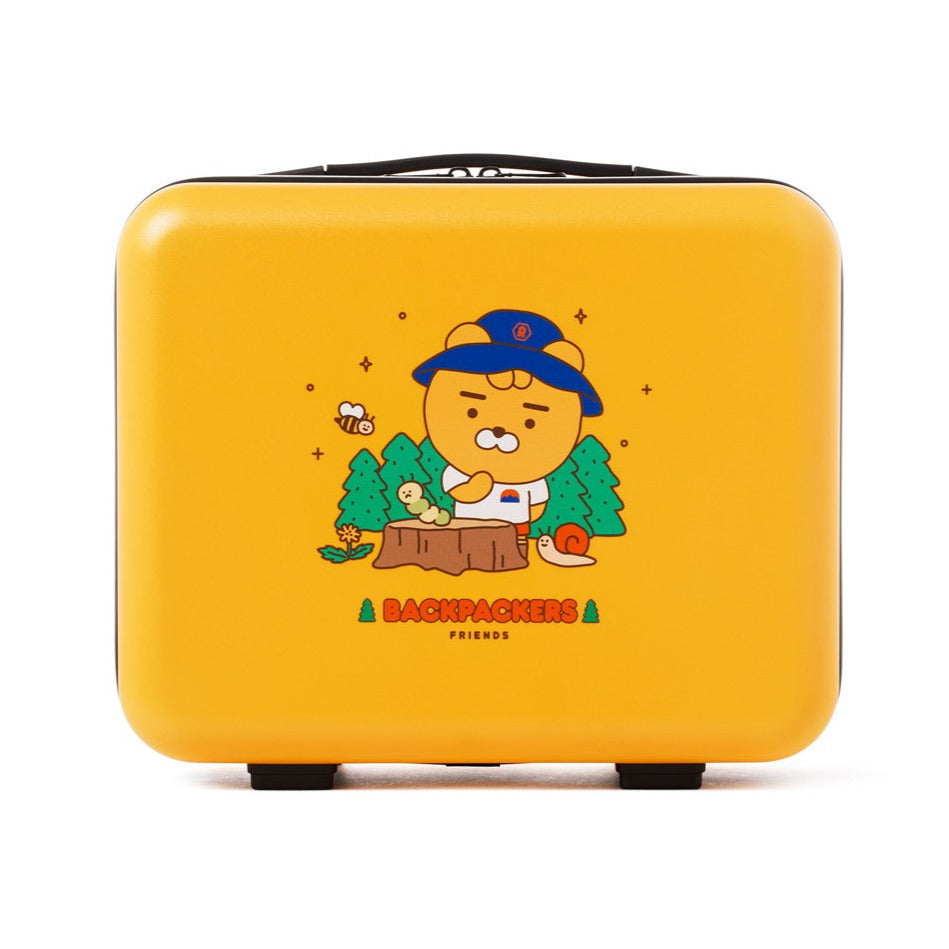 Kakao Friends Backpackers Yellow Mini Travel Bag Suitcase Ryan