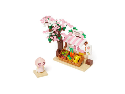Kakao Friends Brick Figure Apeach Fruit Shop Lego