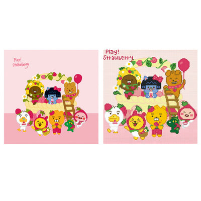 Kakao Friends Little DIY Canvas Cubic Painting Series A