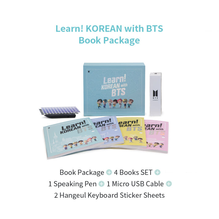 Learn! Korean With BTS Book Package | KPOP, KDRAMA, HANDMADE, KBEAUTY