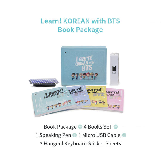 Learn! Korean With BTS Book Package | KPOP, KDRAMA, HANDMADE, KBEAUTY