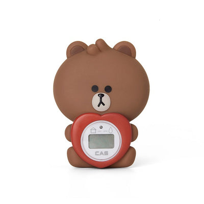 Line Friends Brown Bath Thermometer