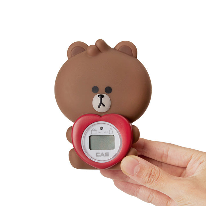 Line Friends Brown Bath Thermometer