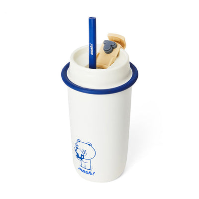 Line Friends Brown Mosh! Straw Tumbler 480ml