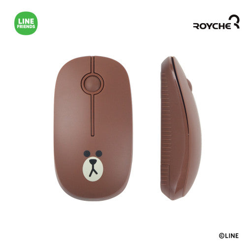 Line Friends Wireless Silent Mouse Brown Cony Sally