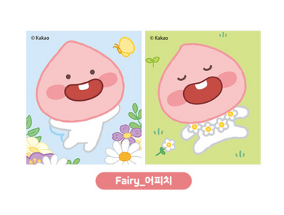 Little Kakao Friends Cubic Deco Sticker Fairy Series