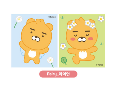Little Kakao Friends Cubic Deco Sticker Fairy Series
