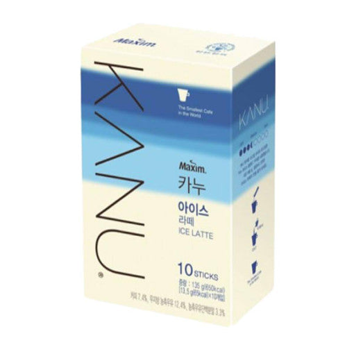 Maxim Kanu Ice Latte Coffe Mix 10 Sticks