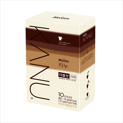Maxim Kanu Vanilla, Decaf, Double Shot, Mint Choco Latte