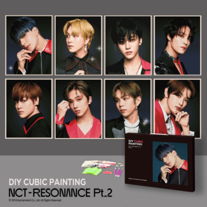 NCT WayV DIY CUBIC PAINTING トレカ TEN テン NCT KPOP DIY Cubic Diamond Painting | KPOP, KDRAMA, HANDMADE, KBEAUTY