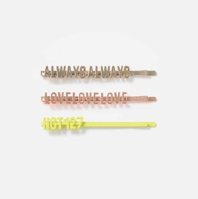 NCT 127 LoveLove Hair Pin Set