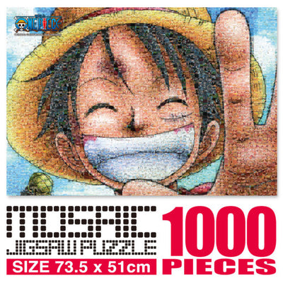 Onepiece Mosaic Luffy Jigwaw Puzzle 1000pcs