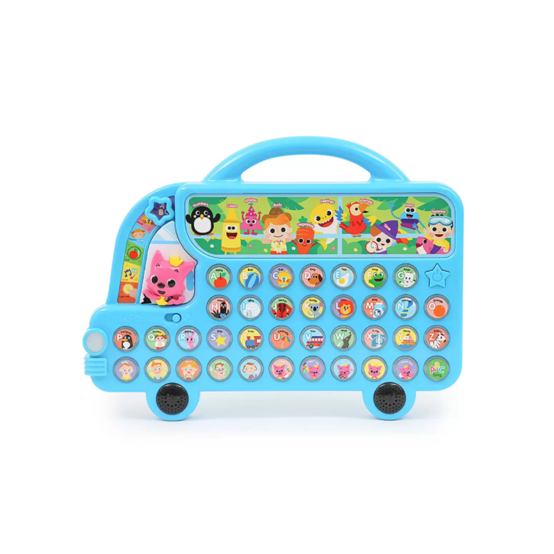 Pinkfong Language Learning Bus With Word Card