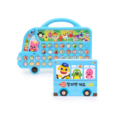 Pinkfong Language Learning Bus With Word Card