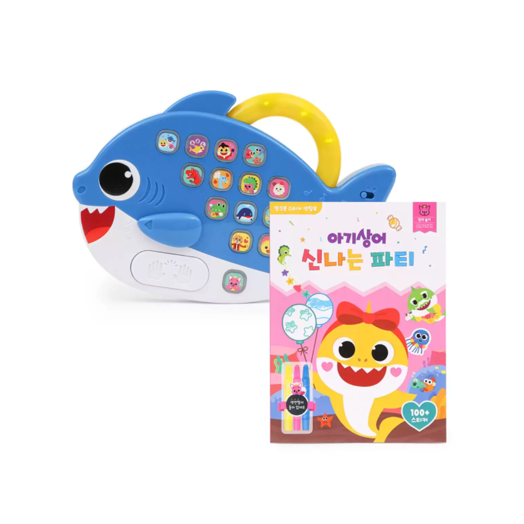 Pinkfong Shark Family Melody Pad With Workbook