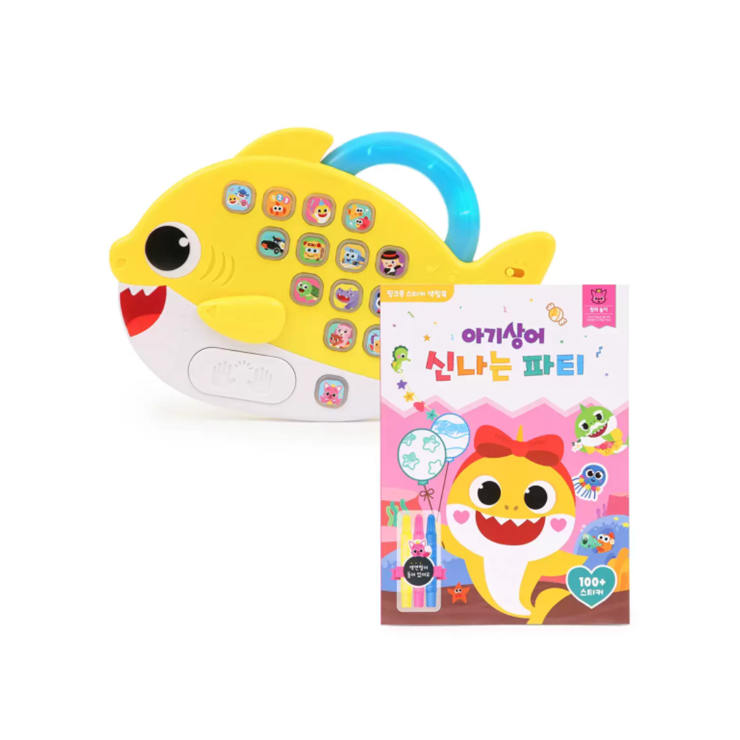 Pinkfong Shark Family Melody Pad With Workbook