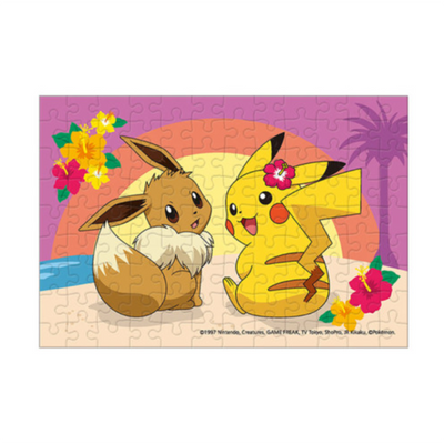 Pokemon Jigsaw Puzzle Aloha Pikachu & Eevee 108 Piece