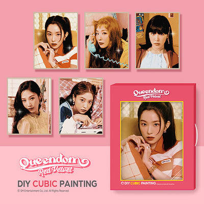 Red Velvet Queendom DIY Cubic Diamond Painting