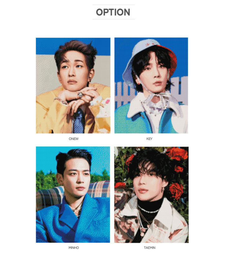 Shinee KPOP DIY Cubic Diamond Painting | KPOP, KDRAMA, HANDMADE