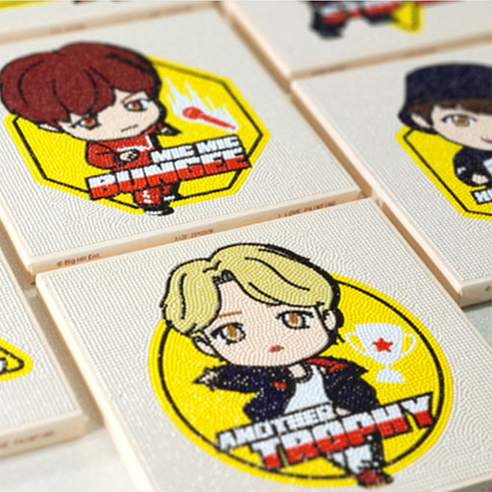 その他 TinyTAN DIY PAINITNG OFFICIAL BTS TinyTAN Jungkook DIY Painting Kit Set | eBay