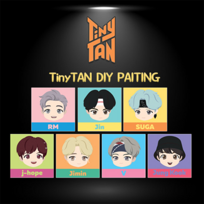BTS Tinytan DIY Painting Basic