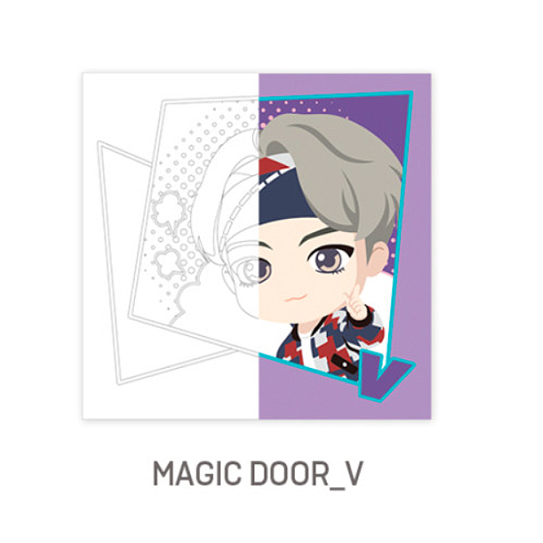 BTS Tinytan DIY Painting Magic Door