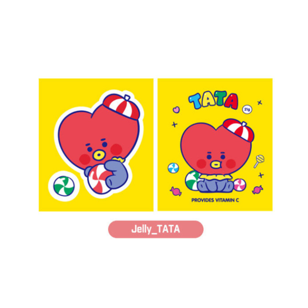 BT21 DIY Cubic Decostickers Jelly Series