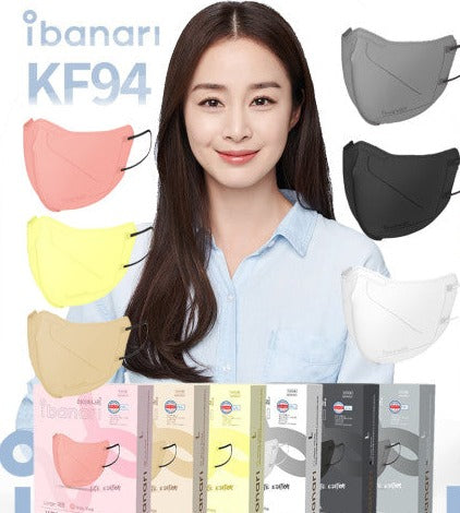 ibanari KF94 Color Mask 10ea Made in Korea