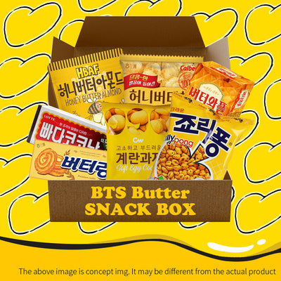 BTS Butter Korean Snack Box