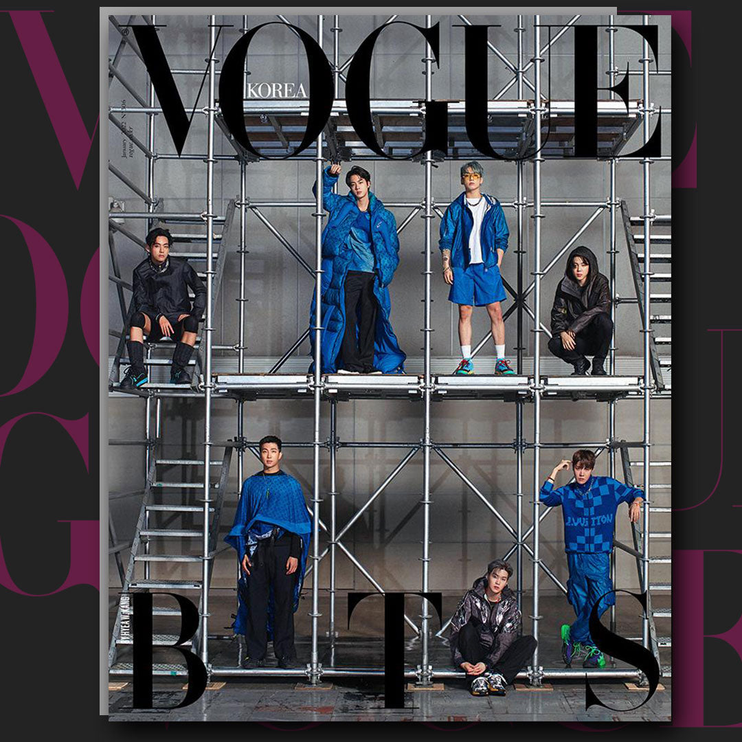 Vogue Korea January 2022 Issue Cover BTS A